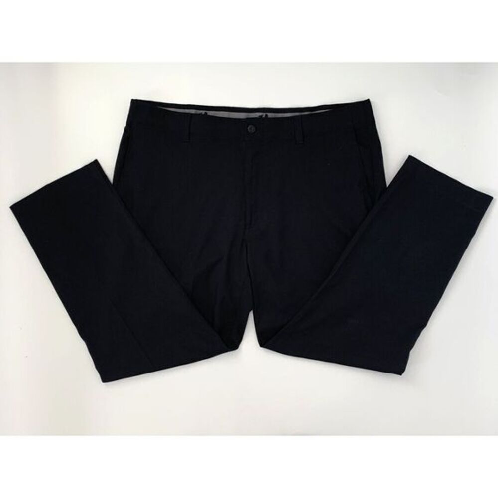 Grandslam Black Stretch Waistband Straight Leg Men's Golf Pants Size W36‎ L29